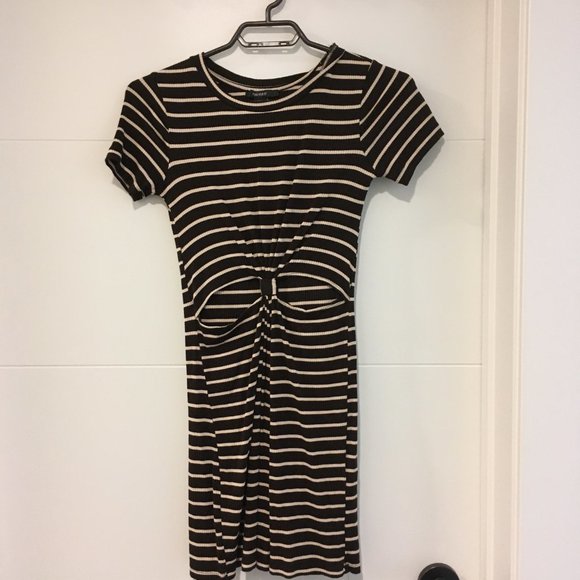 Striped Mini Dress - Picture 2 of 4